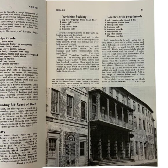 The Southern Cookbook 250 Fine Old Recipes Culinary Arts Press Paperback 1976 - Picture 5 of 9